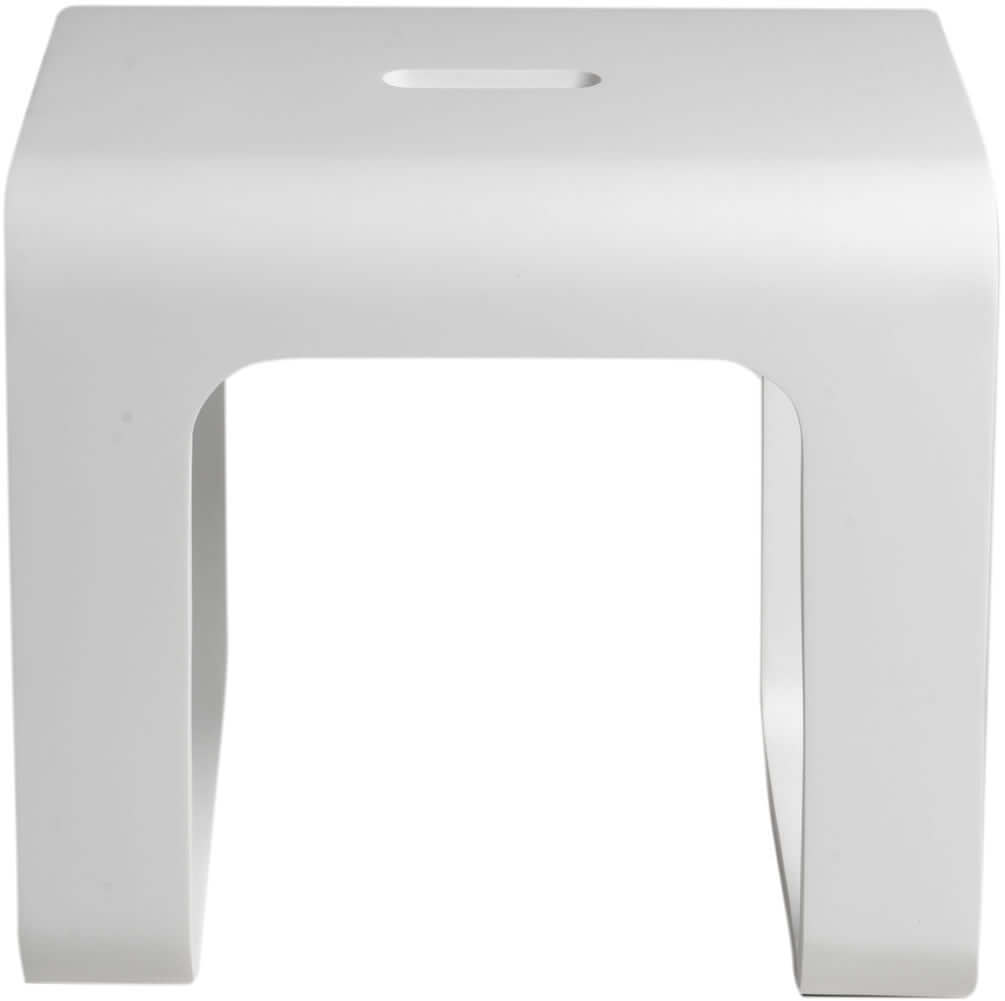 ALFI brand ABST99 Solid Surface Resin Bathroom/Shower Seat - Matte Finish in Black or White