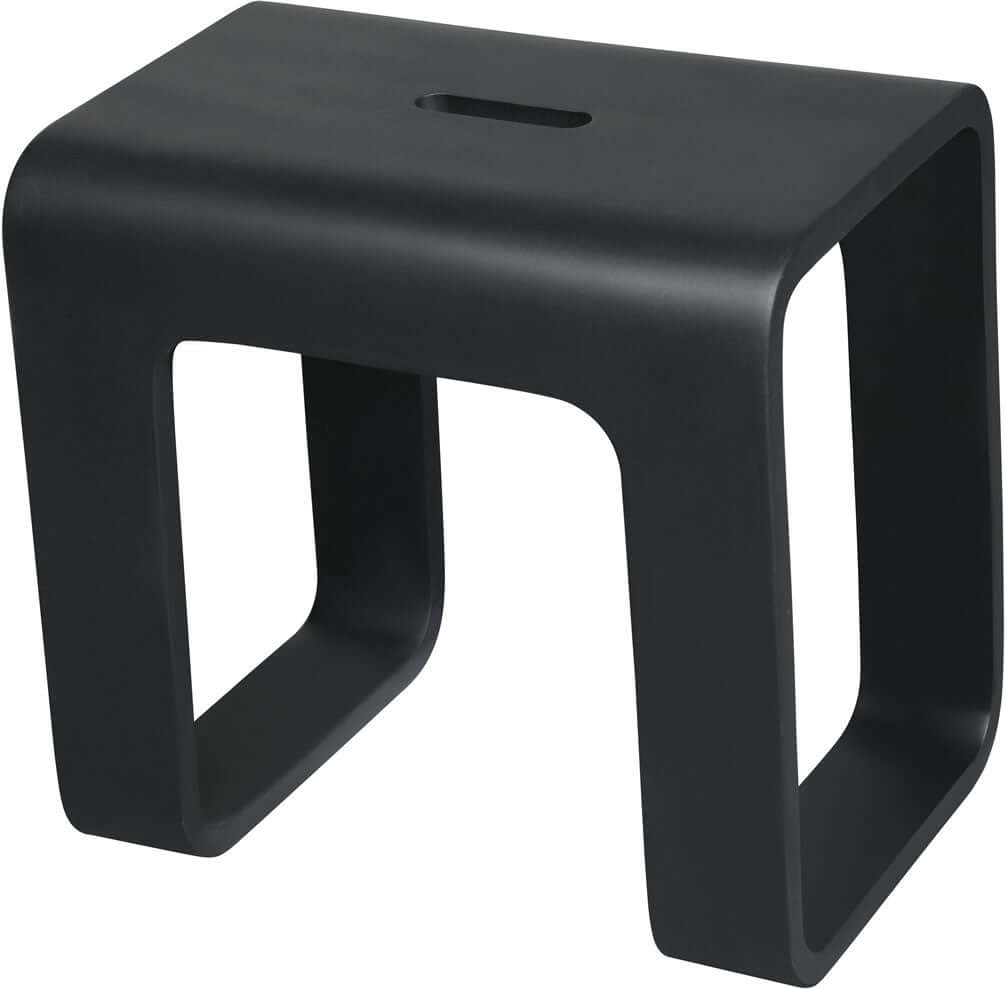 ALFI brand ABST99 Solid Surface Resin Bathroom/Shower Seat - Matte Finish in Black or White