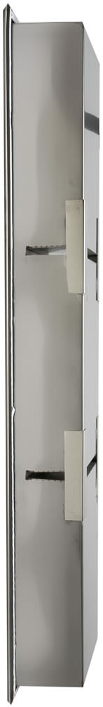 Typical Side View - Alfi brand Triple Shelf 8 x 36 Shower Niche