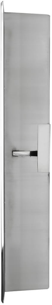 Typical Side View - Alfi brand double shelf Stainless Steel Bathroom Niche