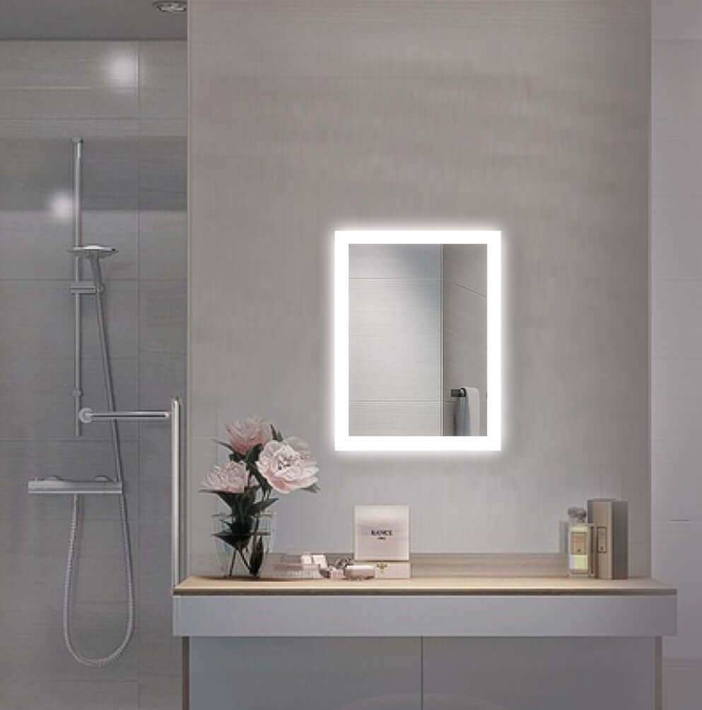 Krugg Bijou Small LED Bathroom Mirror, 2 Sizes