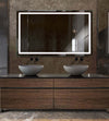 Icon 60" x 36" - Mount horizontially or vertically.CRI 90+, and 6,000k (daylight) LED lightinhg - best for makeup application.