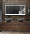 Black Framed Soho with Dimmer & Defogger 60" x 36"