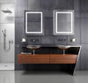 Krugg Reflections Svange LED Medicine Cabinets with Defogger & Dimmer - 24" Wide, 3 Heights