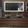 Gold Framed Soho with Dimmer and Defogger 60" X 36" High