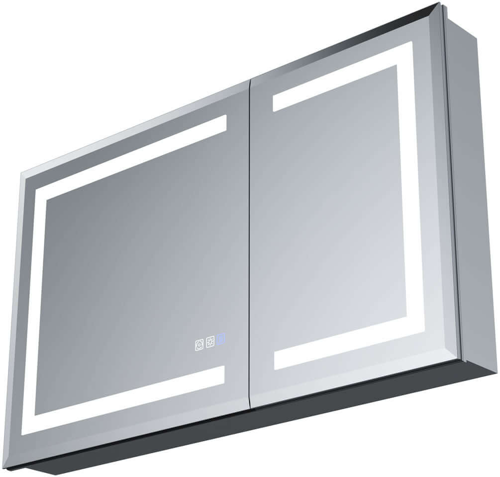 Mirror Luxe 40" Tacoma Full-Featured LED Medicine Cabinet