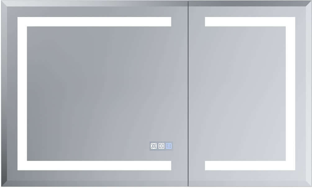 Mirror Luxe 40" Tacoma Full-Featured LED Medicine Cabinet