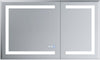 Mirror Luxe 40" Tacoma Full-Featured LED Medicine Cabinet