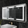 Mirror Luxe 48" Tacoma Full-Featured 3-Door LED Medicine Cabinet