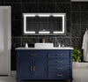 Mirror Luxe 48" Tacoma Full-Featured 3-Door LED Medicine Cabinet