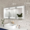 Mirror Luxe 48" Tacoma Full-Featured 3-Door LED Medicine Cabinet