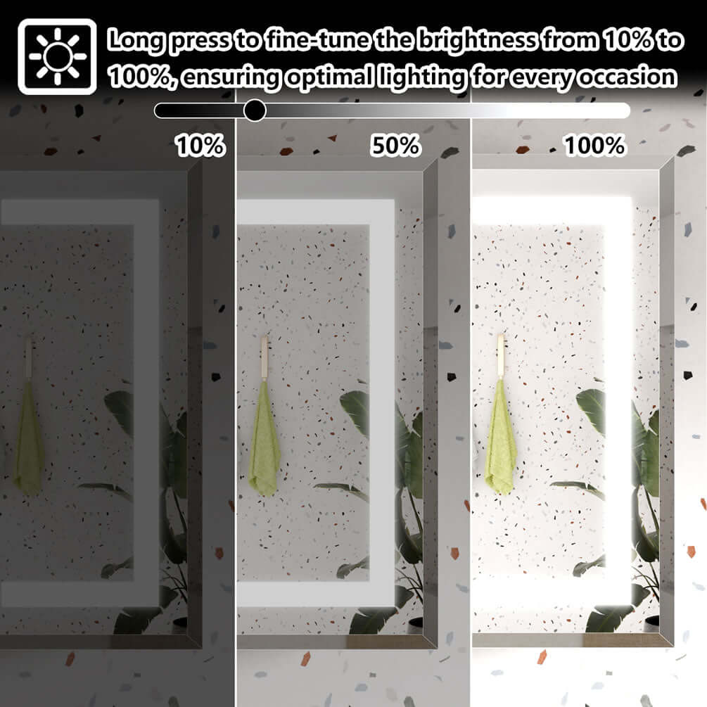 Mirror Luxe 36" Tacoma Full-Featured LED Medicine Cabinet