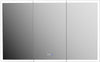 Mirror Luxe 48" Bellingham LED-Framed Triple Door Medicine Cabinet