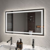 Mirror Luxe Covington LED Bathroom Vanity Mirror 24" x 40" - mount it horizontally or vertically.