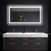 30" x 55" Covington LED Vanity Mirror byMirror Luxe - with dimmer and defogger.