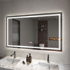 Covington by Mirror Luxe.36" x 60" LED Vanity Mirror with built-in electric defogger, LED color settings, and variable dimmer.