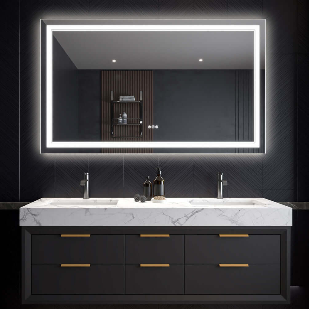 Mirror Luxe 30" x 60" Covington LED Vanity Mirror