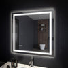 Square-format Covington 36" x 36" LED Bathroom Vanity Mirror