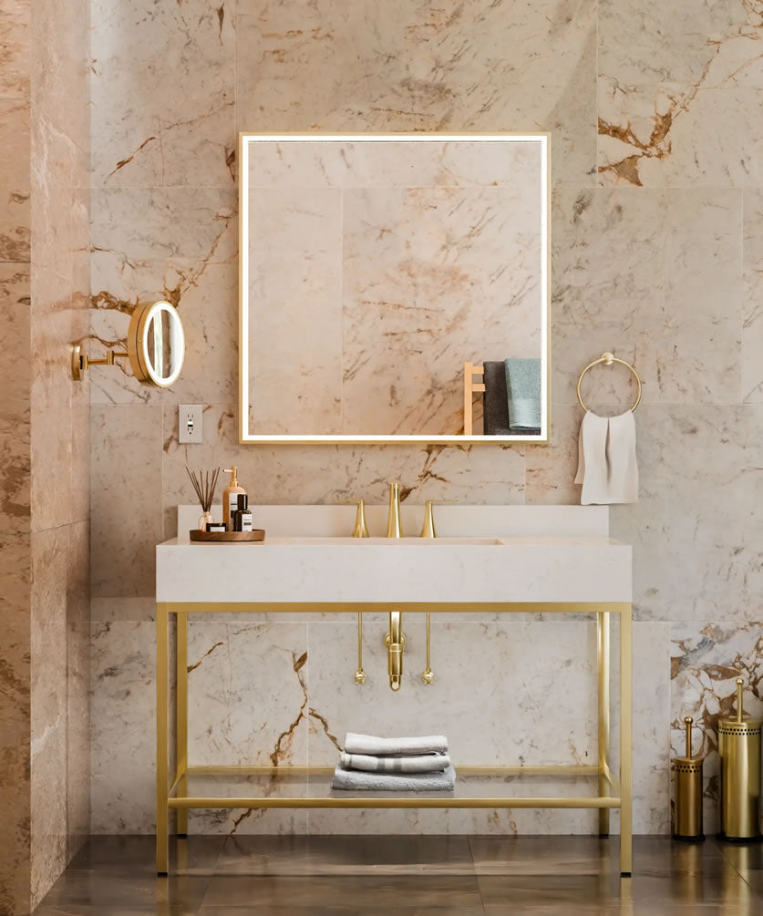 Radience Brushed Brass