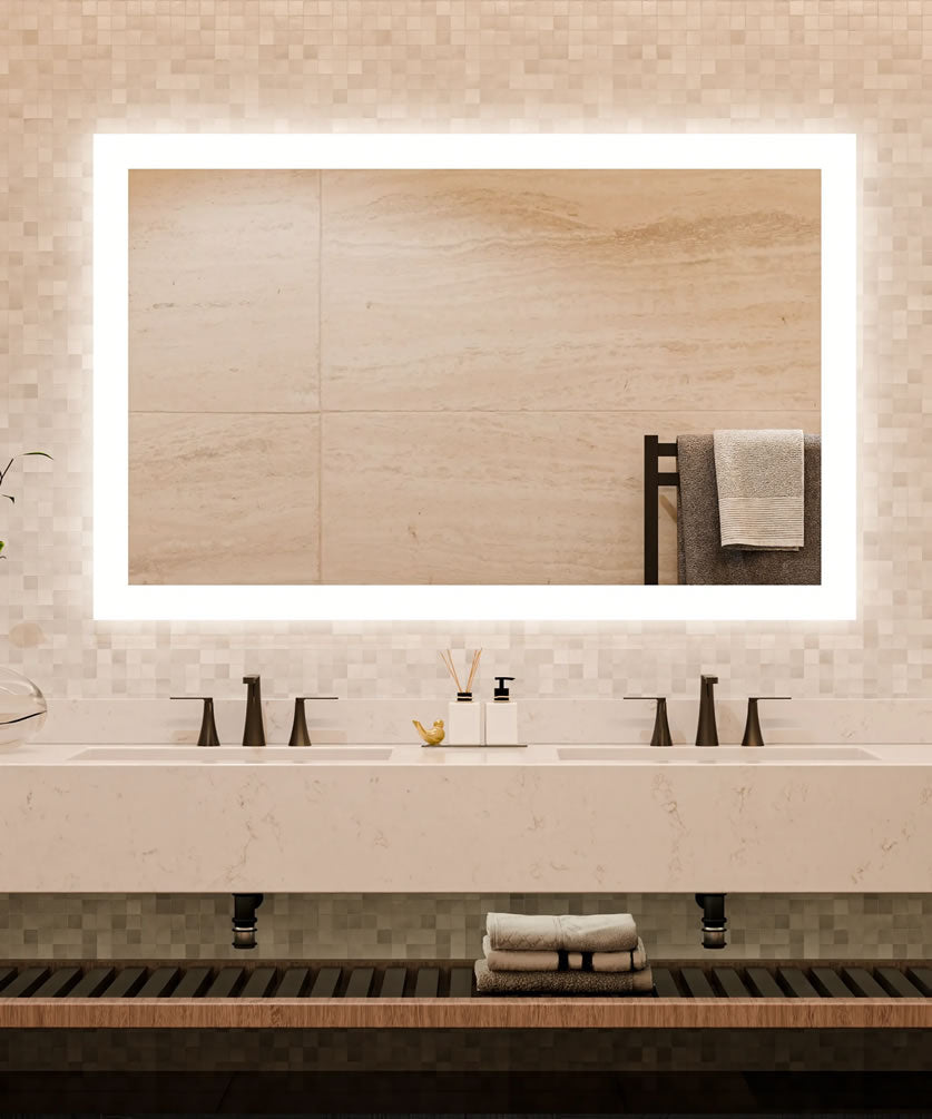 Silhouette + Keen LED Mirror – 8 Sizes - Electric Mirror - Perfect Makeup Mirrors