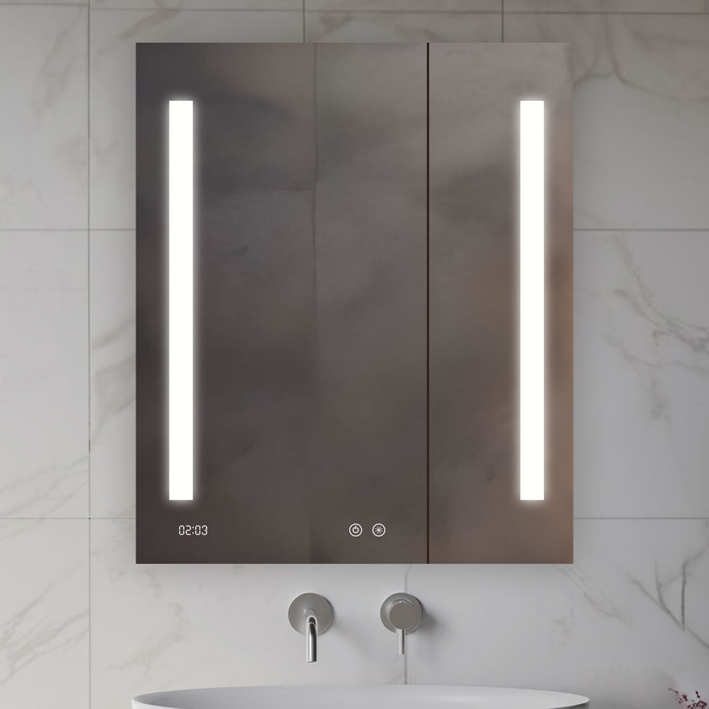 AAquadom Signature LED Medicine Cabinet 30" Wide x 36" High