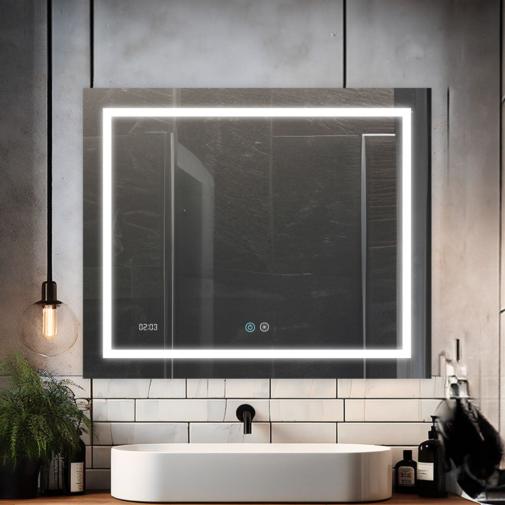36" x 36" High Aquadom Daytona LED Bathroom Mirror