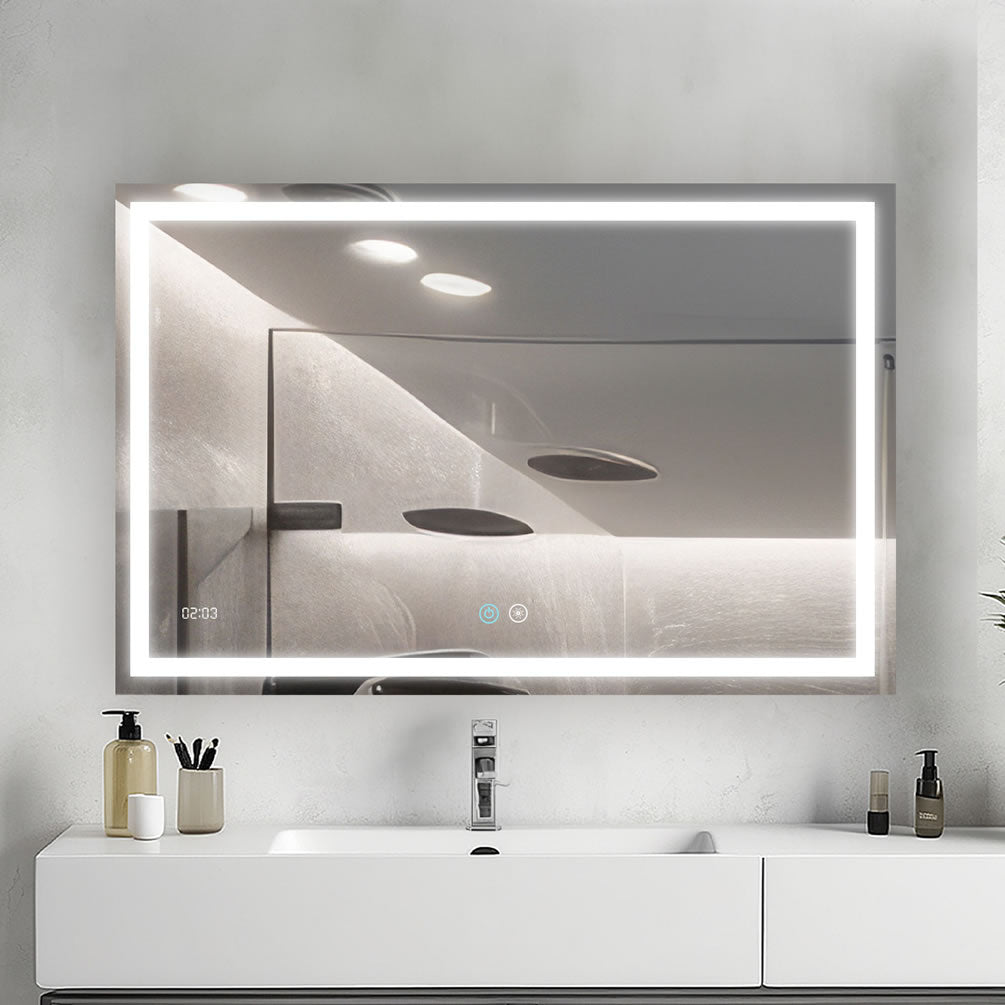 40" x 30" High Aquadom Daytona LED Bathroom Mirror