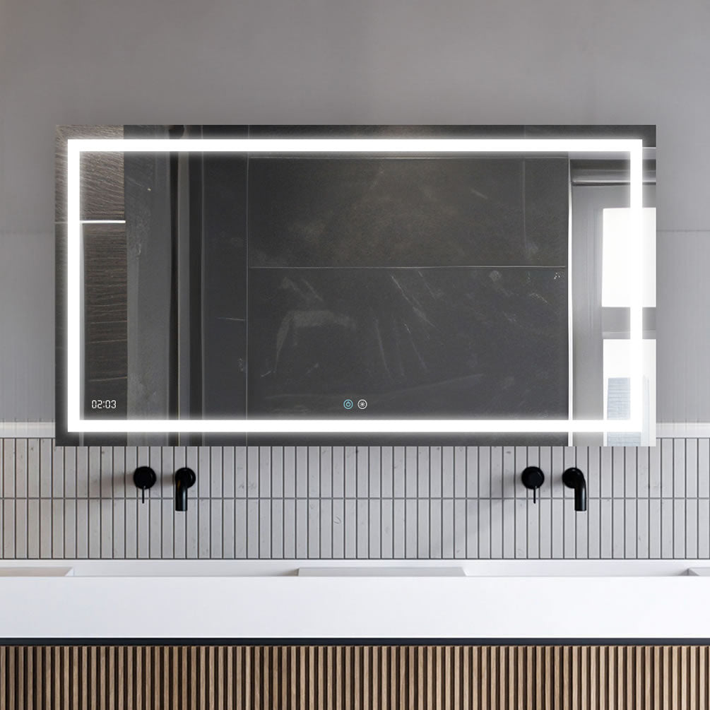 84" x 36" High Aquadom Daytona LED Bathroom Mirror