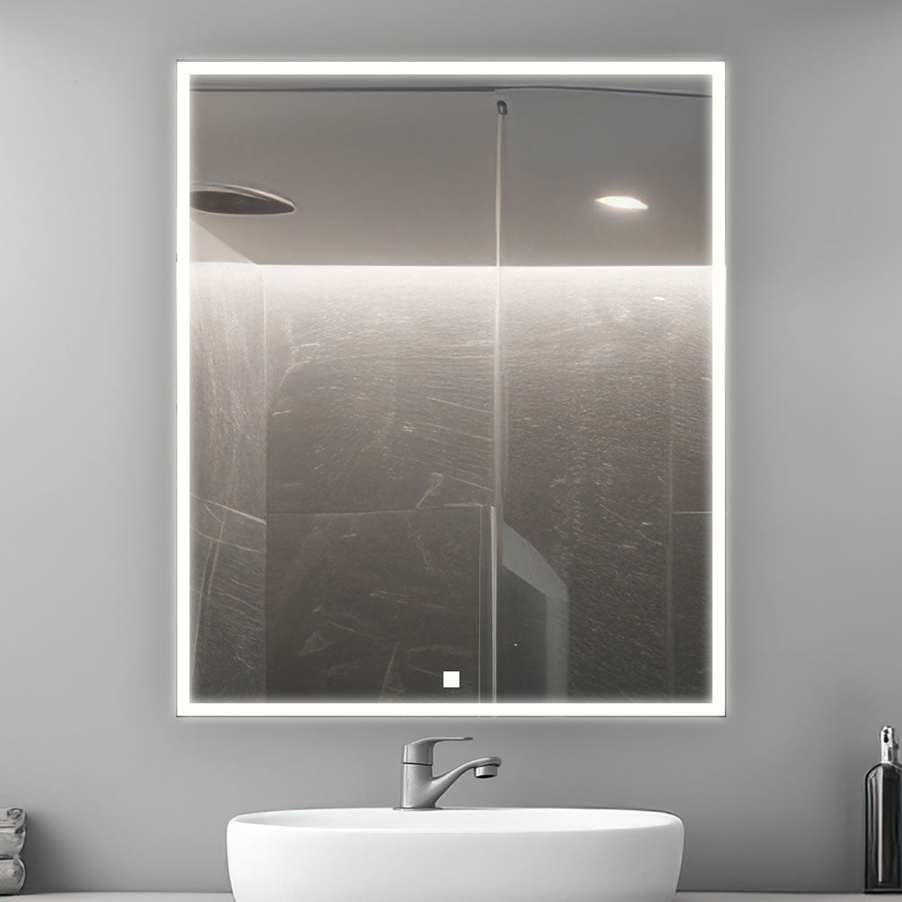 24" x 32" High Aquadom Edge LED Bathroom Mirror