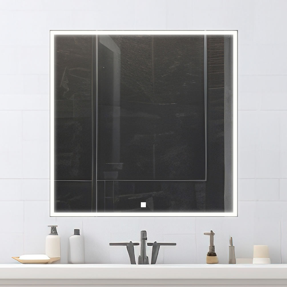 30" x 32" High Aquadom Edge LED Bathroom Mirror