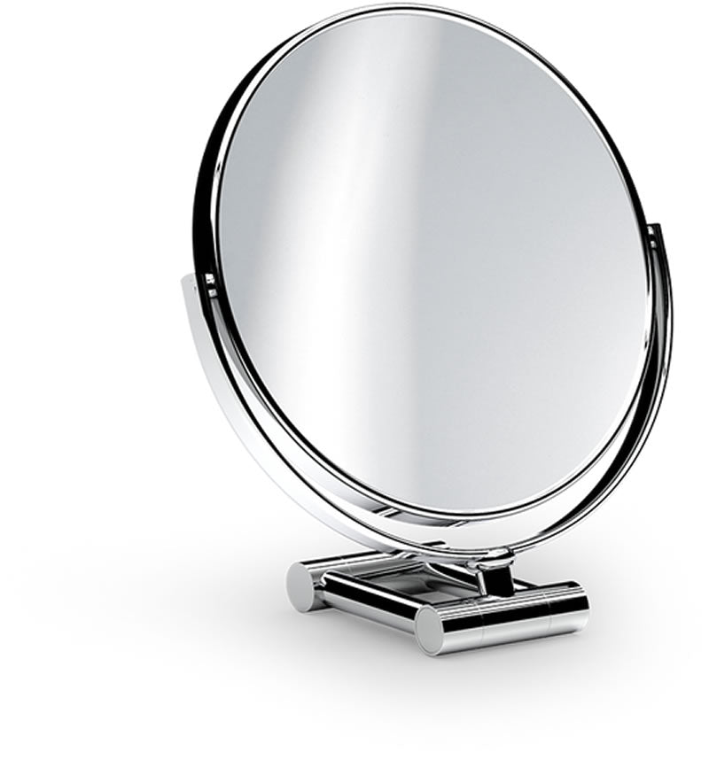 Decor Walther SPT 50 Acrylic Free-Standing Travel Mirror 5x, 7x, 10x - Chrome or Black