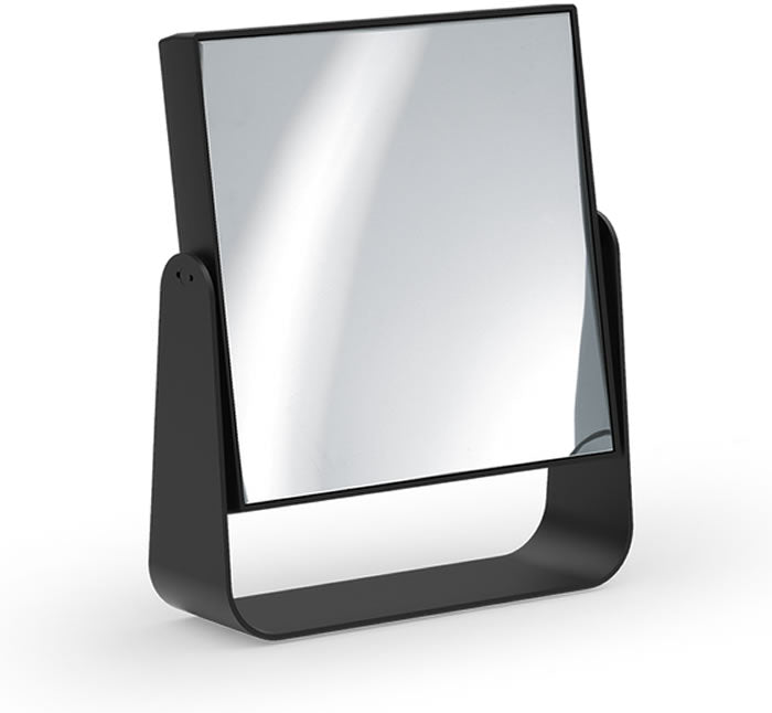 By Decor Walther in sylish Matte Black.  Magnifications of 5x, 7x or 10x all reverse to 1x normal view.
