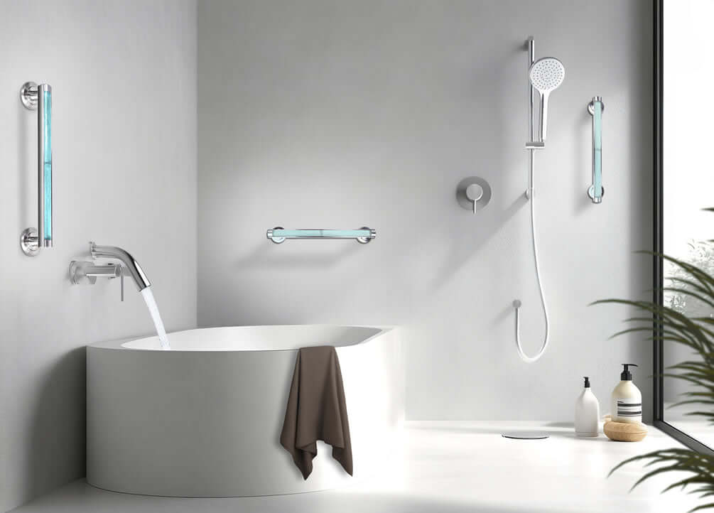 Vibe Designer ADA Grab Bar – 16" or 24" - Life Valet