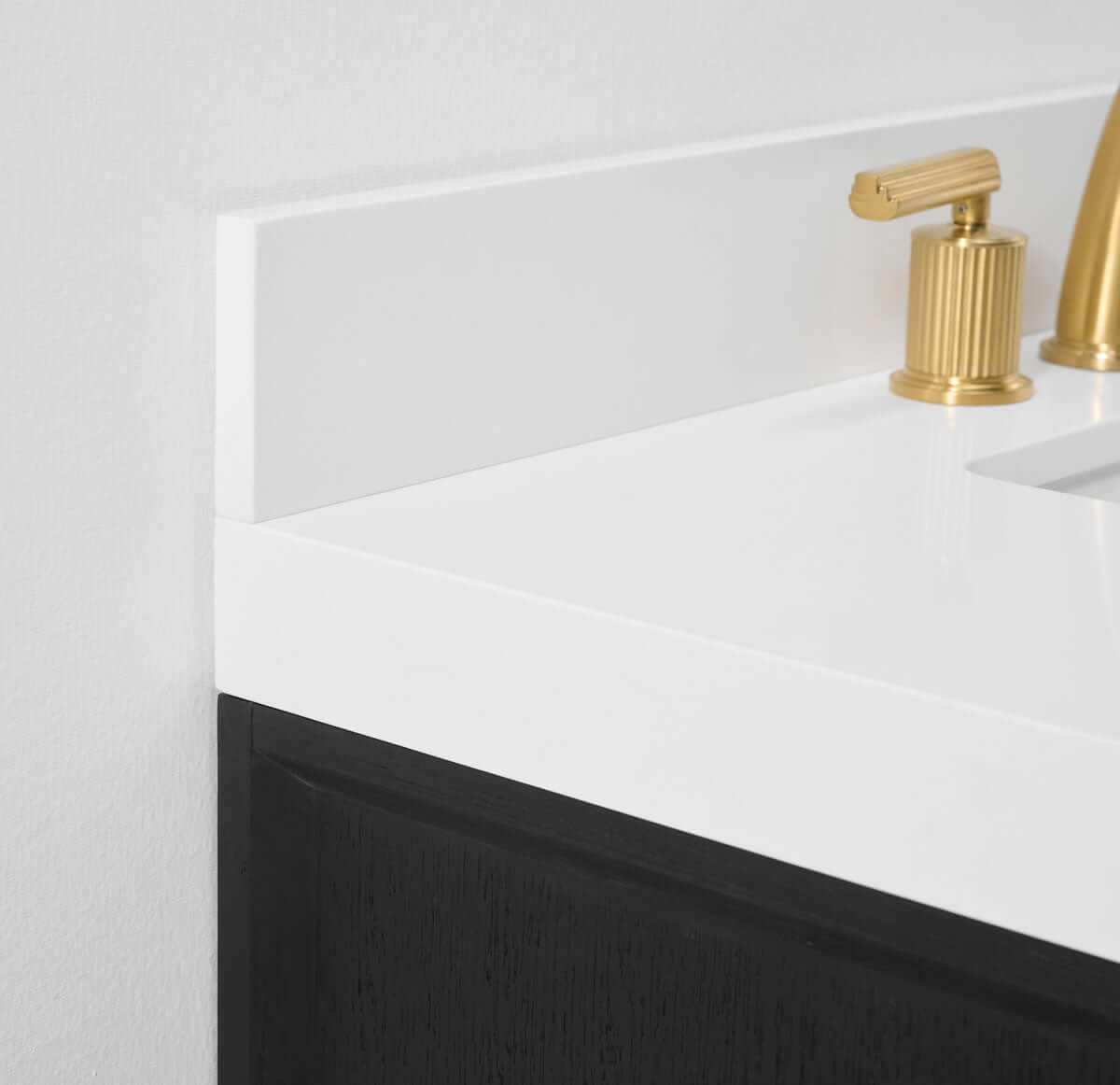 Momo 48" Solid Wood Vanity Set Finished in American Oak or Black Oak by Ancerre Designs - Perfect Makeup Mirrors