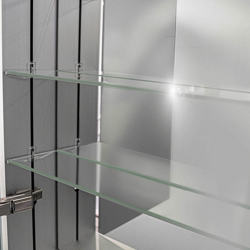 Sidler Gradient LED Medicine Cabinet 19" or 23" Widths