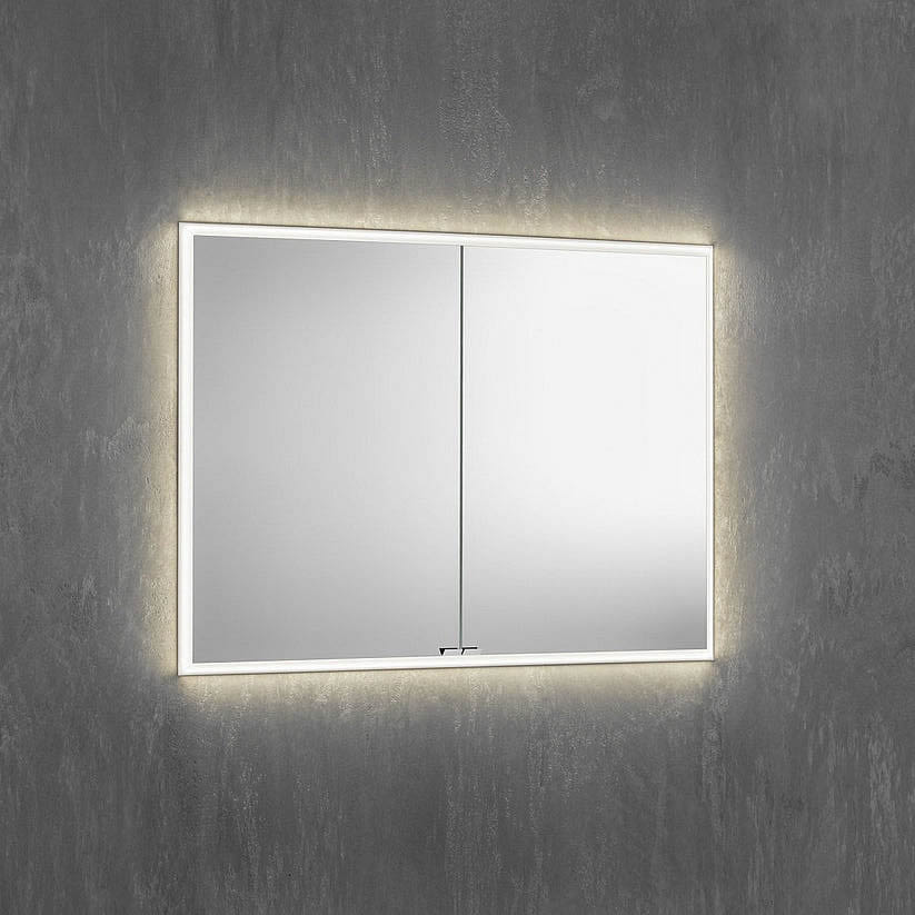 Sidler Quadro LED 2-Door Medicine Cabinet 47" Widths