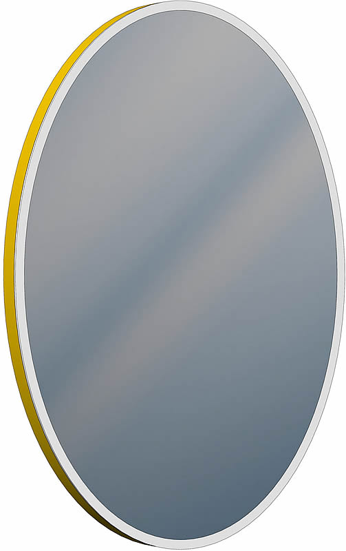 Brushed Gold Frame - Vertical 24" Wide x 34" High