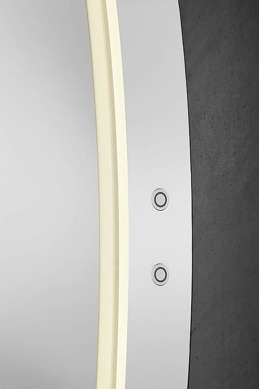 Button controls for dimmer, LED color, and defogger