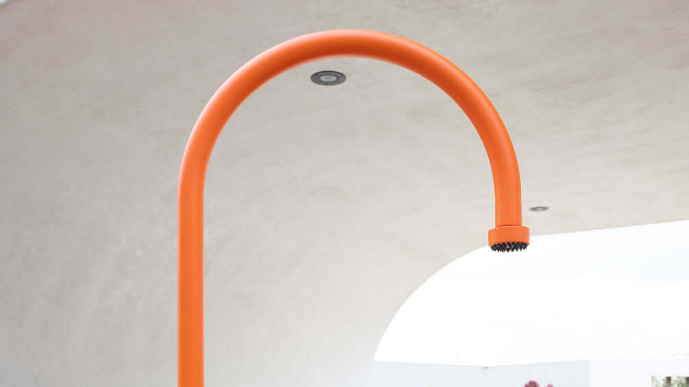 IZI Outdoor Shower - Stainless Steel by JEE-O - 10 Colors