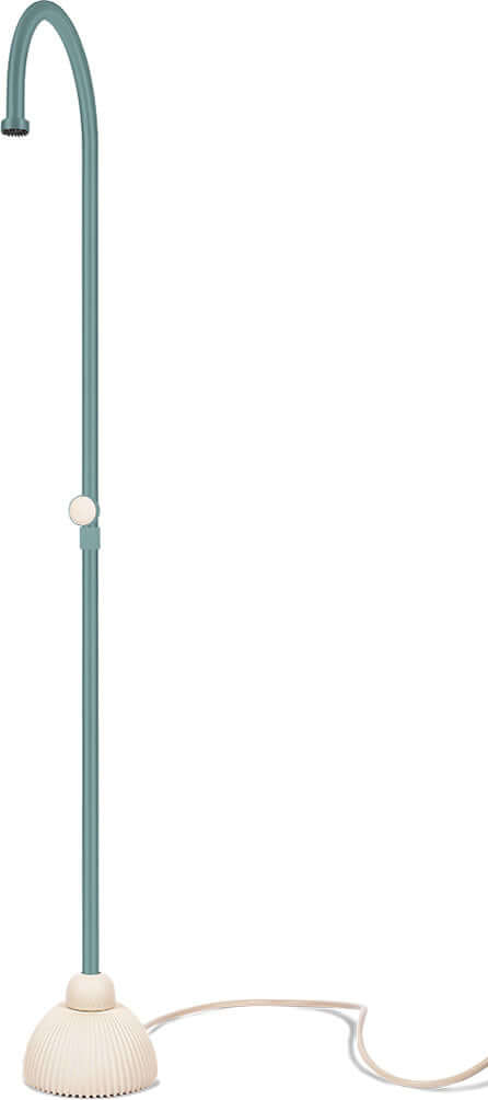IZI Outdoor Shower - Stainless Steel by JEE-O - 10 Colors