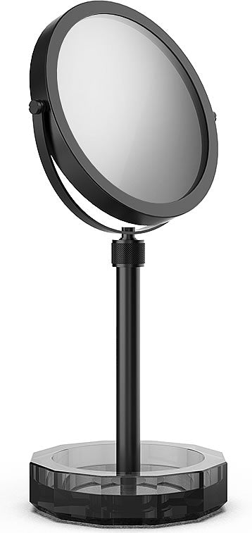 KRISTALL Series 5x/1x Cosmetic Mirror Matte Black/Anthracite